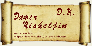 Damir Miškeljin vizit kartica